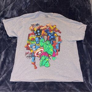 Marvel The Avengers Tshirt Size XXL Gray